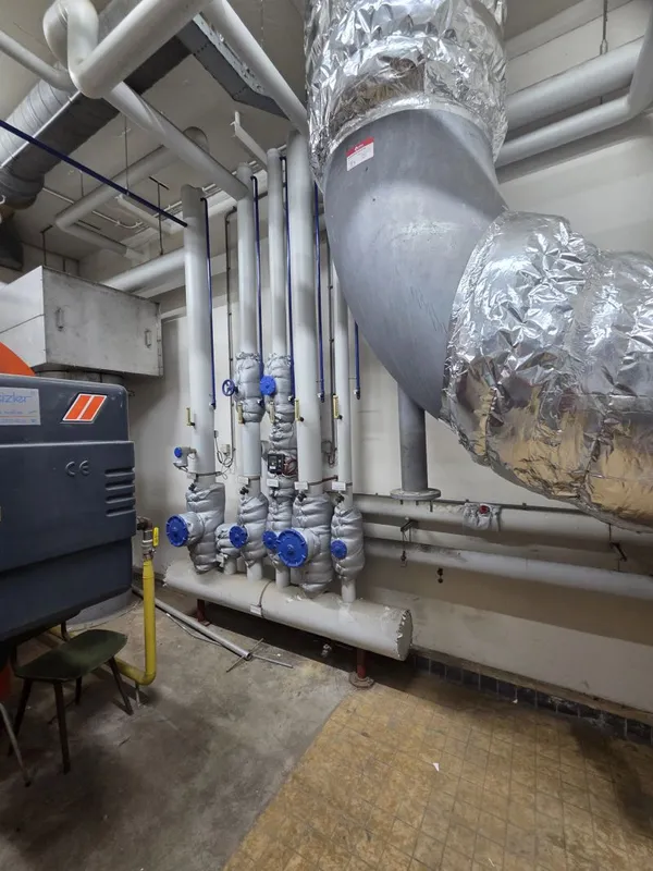 Overzicht geïsoleerde installatie locatie 2