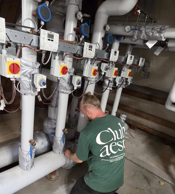 Technische ruimte WestCord Hotel Arsenaal Delft