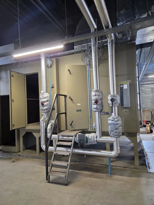 Onderstation Royal FloraHolland met isolatiematrassen