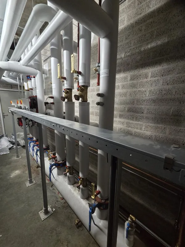 Overzicht geïsoleerde installatie